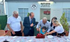 Başkan Geçit, Malatya Konteyner Kenti Ziyaret Etti, Minik Yusuf’un Doğum Gününü Kutladı